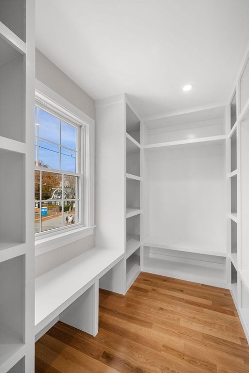 Interior, Recessed Lighting, Walk-in Closets, Wood Texture Flooring