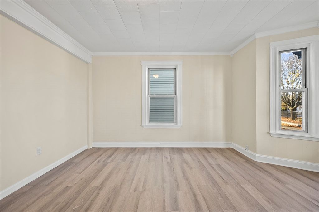Empty room, Interior, Wood Texture Flooring