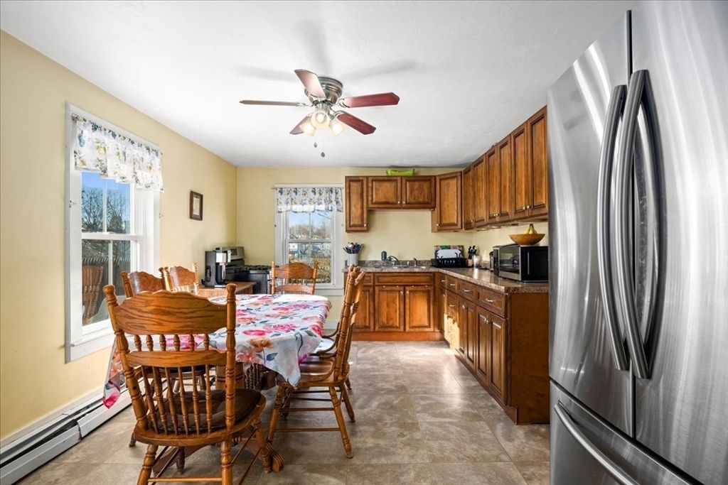Dining room, Interior, Kitchen