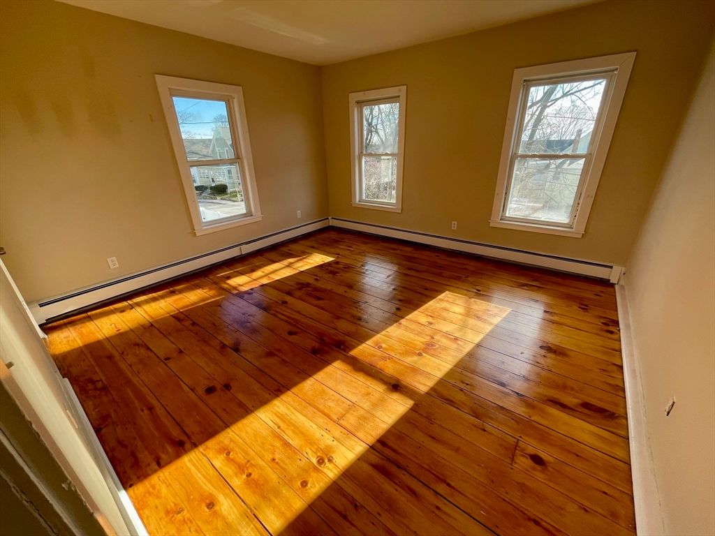 Empty room, Interior, Wood Texture Flooring