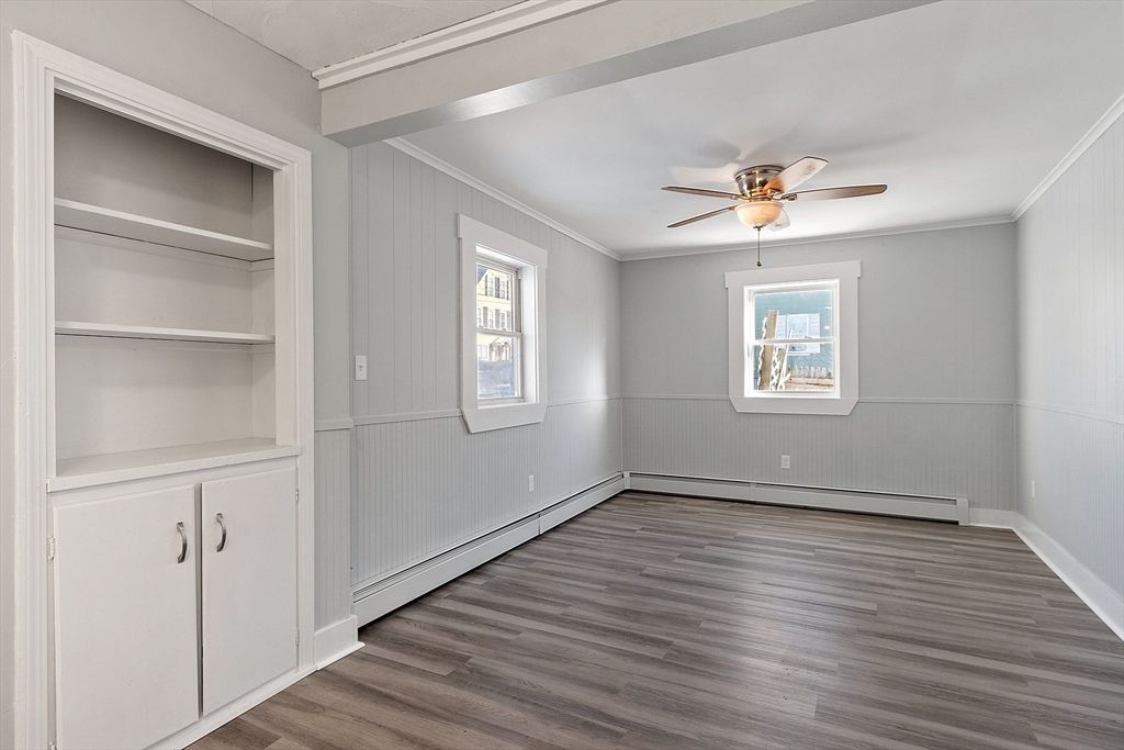 Empty room, Interior, Wood Texture Flooring