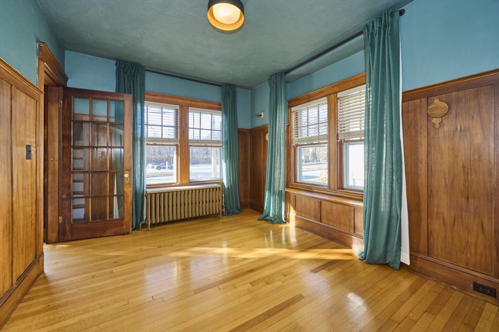 Empty room, Interior, Wood Texture Flooring