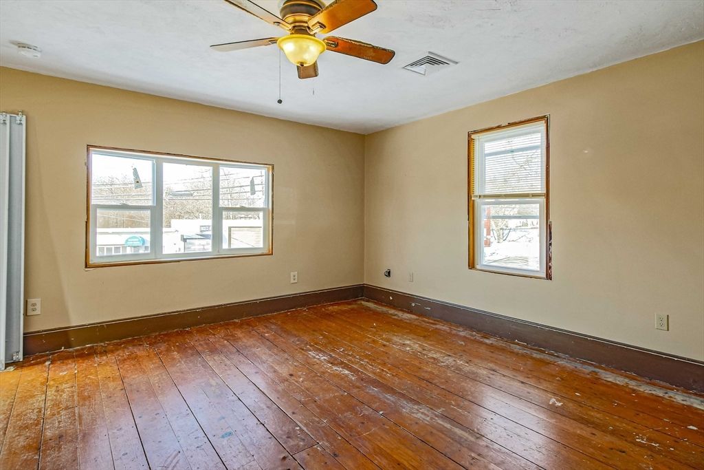 Empty room, Interior, Wood Texture Flooring