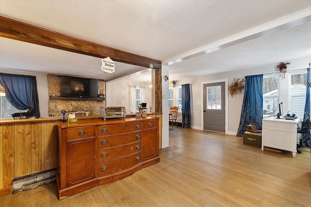 Interior, Wooden Beams, Wood Texture Flooring