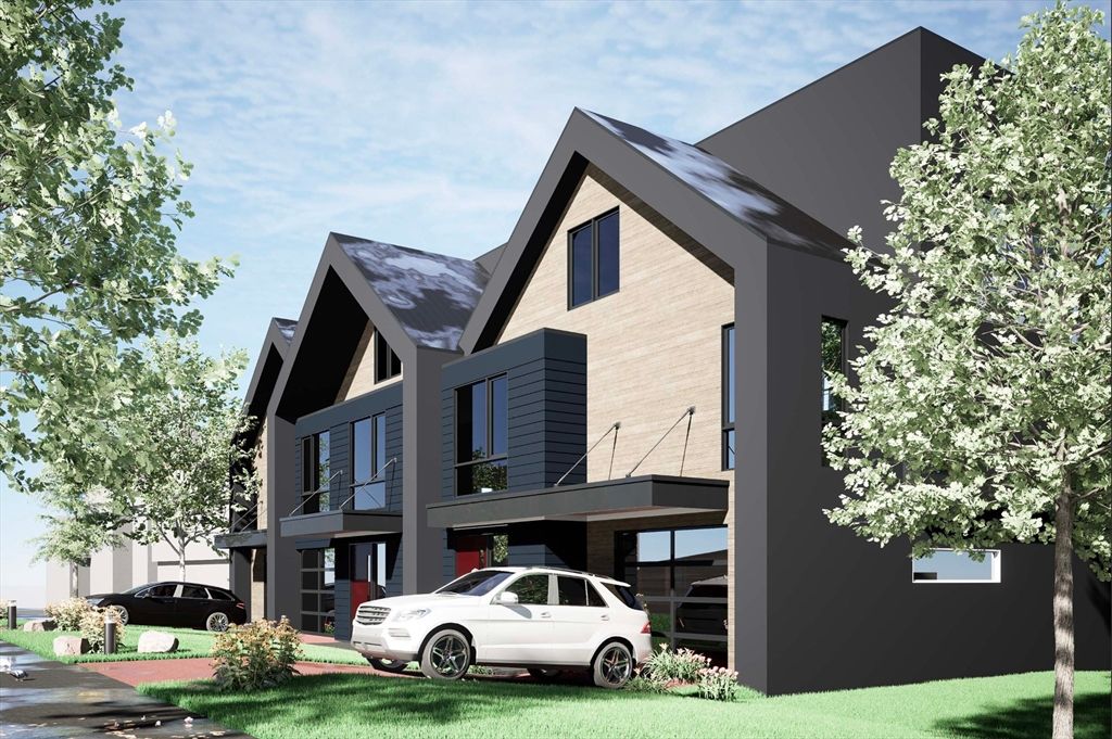 Exterior, Facade, Modern