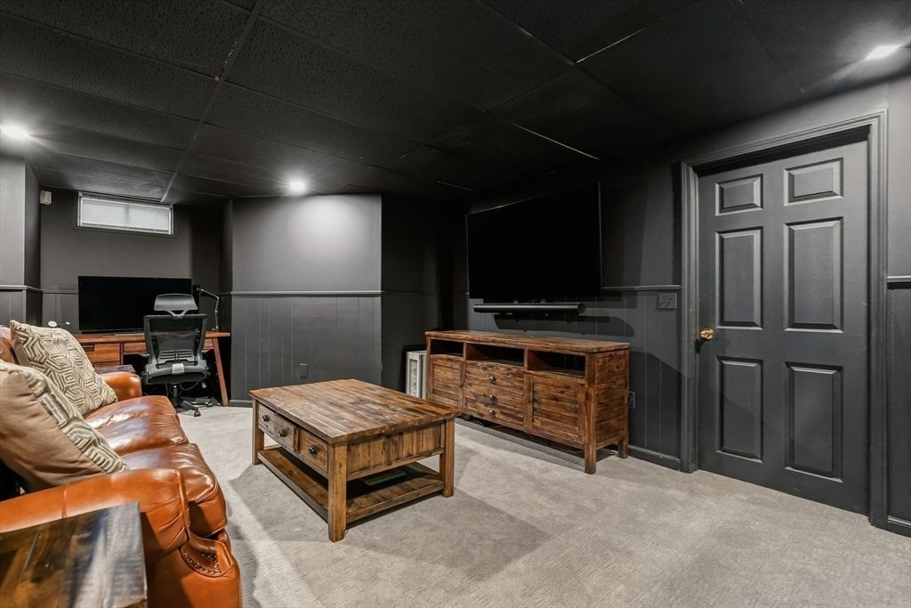 Home Office, Interior, Recessed Lighting