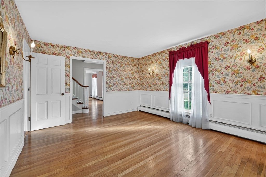 Empty room, Interior, Wood Texture Flooring