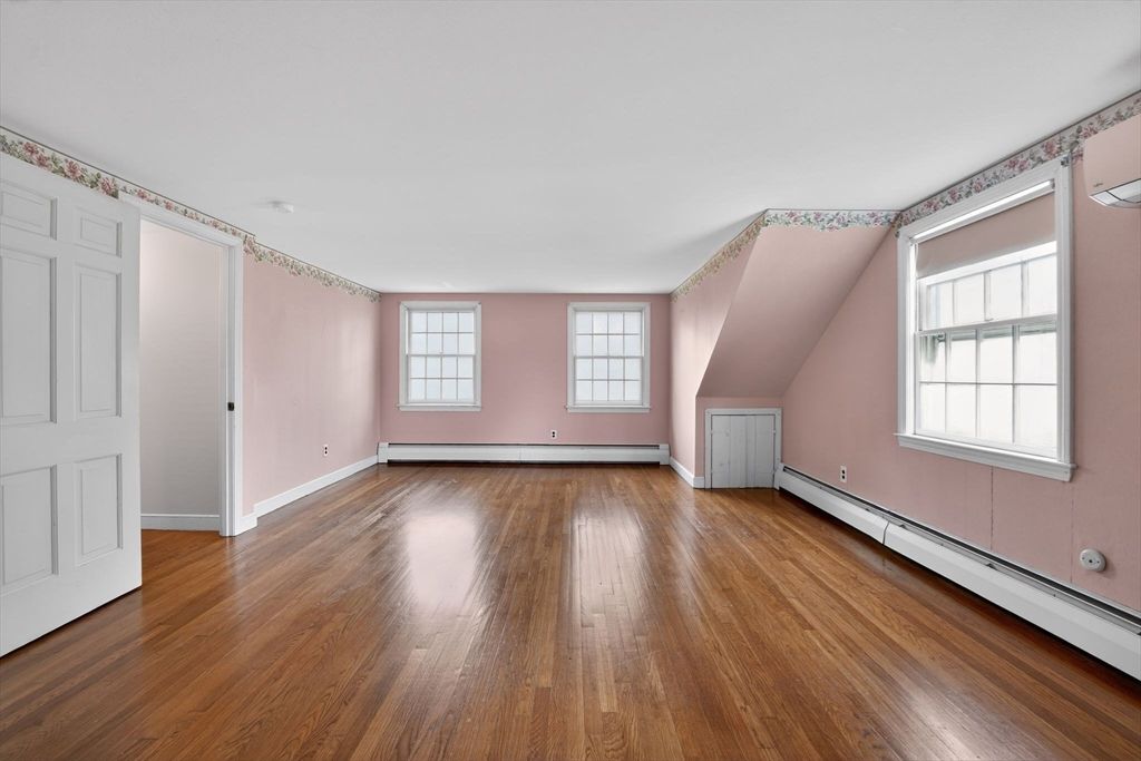 Empty room, Interior, Wood Texture Flooring