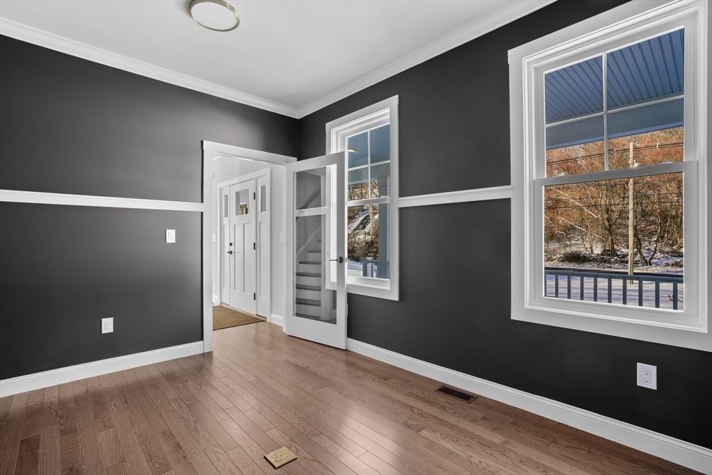 Empty room, Interior, Wood Texture Flooring