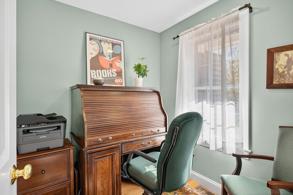 Home Office, Interior, Wood Texture Flooring