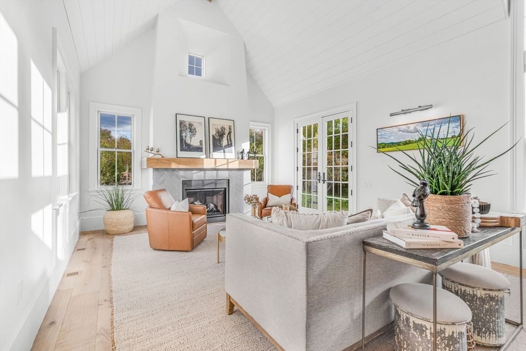 Fireplace, Interior, Living room, Wood Texture Flooring