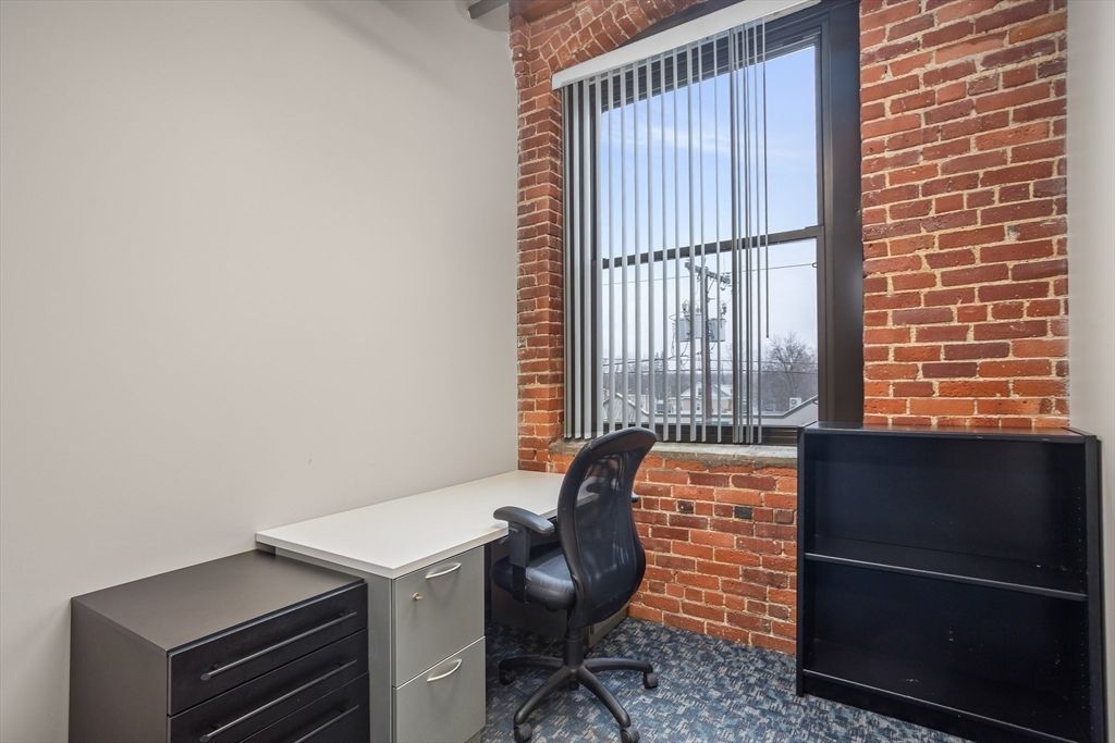 Home Office, Interior, Stone Walls