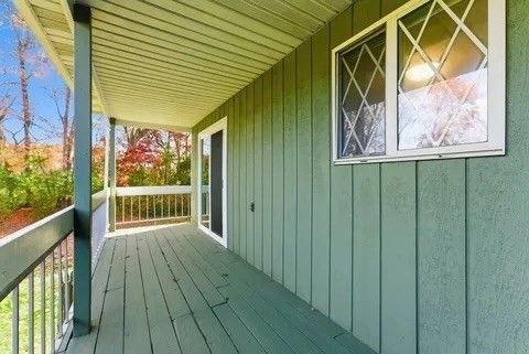 Exterior, Wood Texture Flooring
