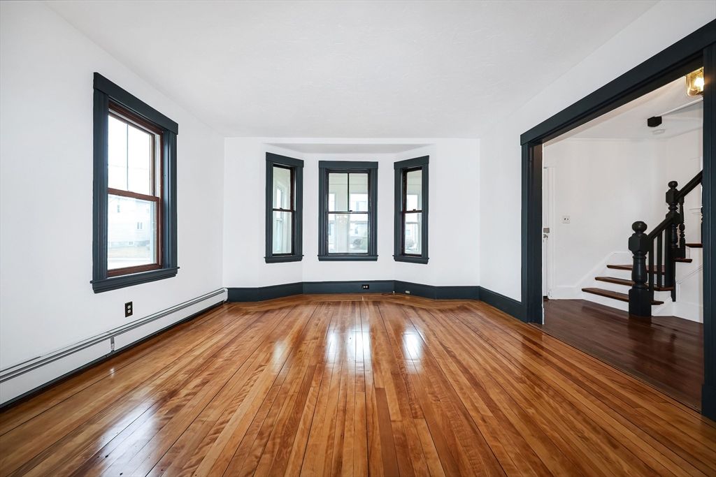 Empty room, Interior, Wood Texture Flooring