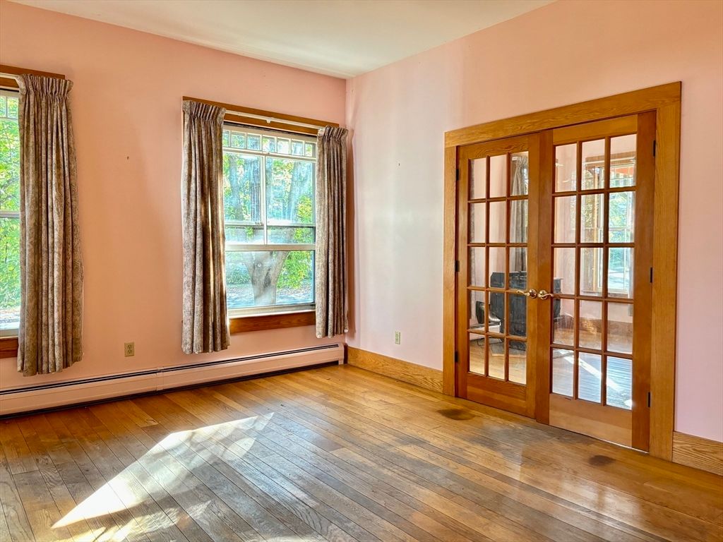 Empty room, Interior, Wood Texture Flooring