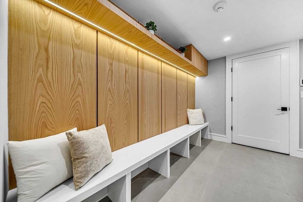 Interior, Recessed Lighting, Wooden Walls
