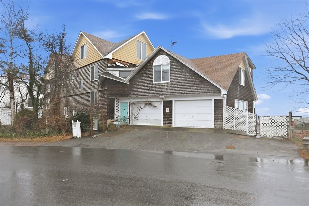 Attached, Exterior, Facade, Brick Facade, Tudor Revival