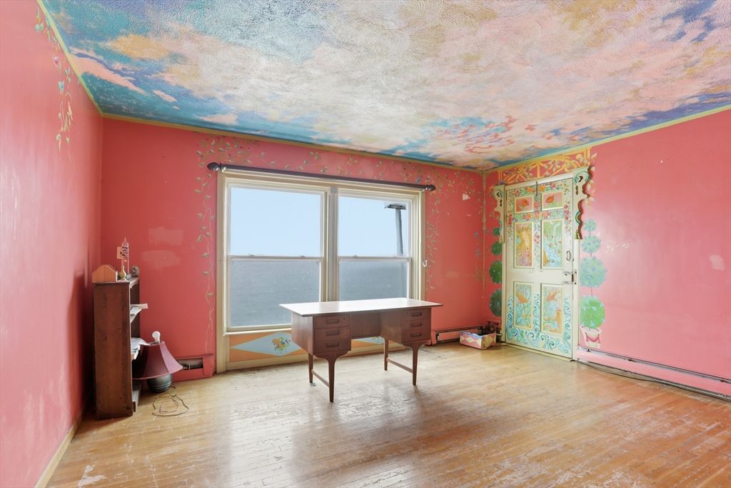 Home Office, Interior, Water, Wood Texture Flooring