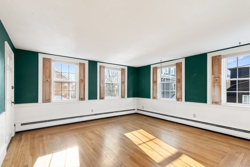 Empty room, Interior, Wood Texture Flooring