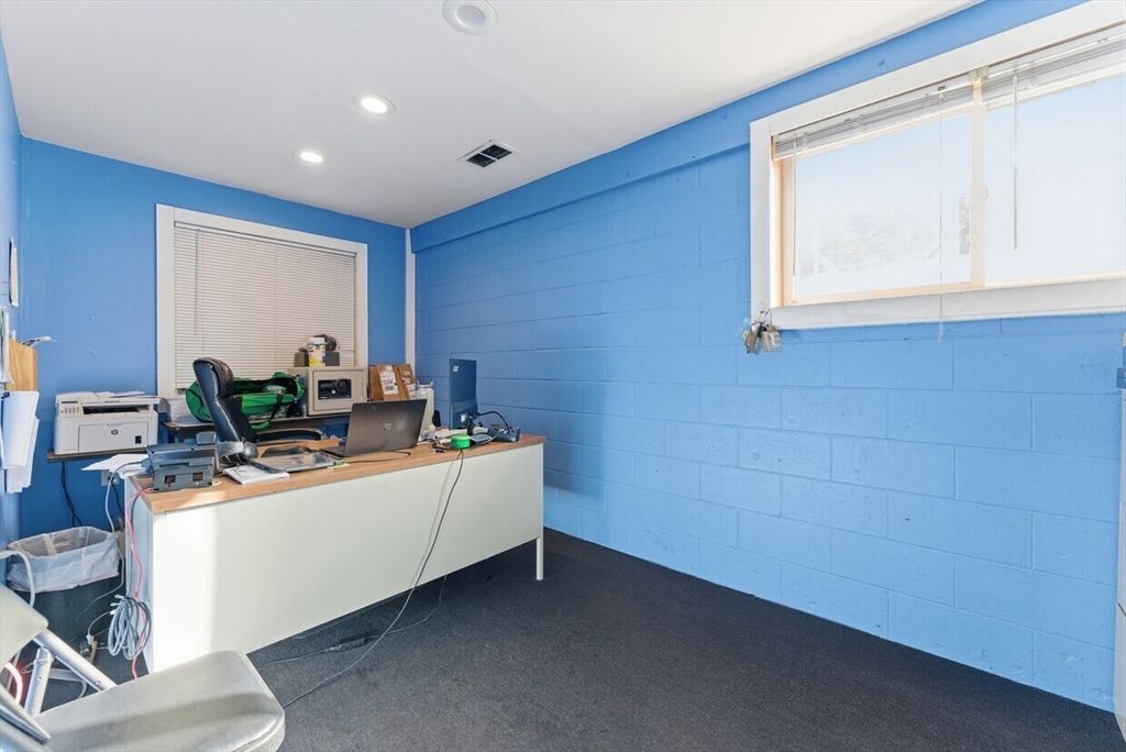 Home Office, Interior, Recessed Lighting