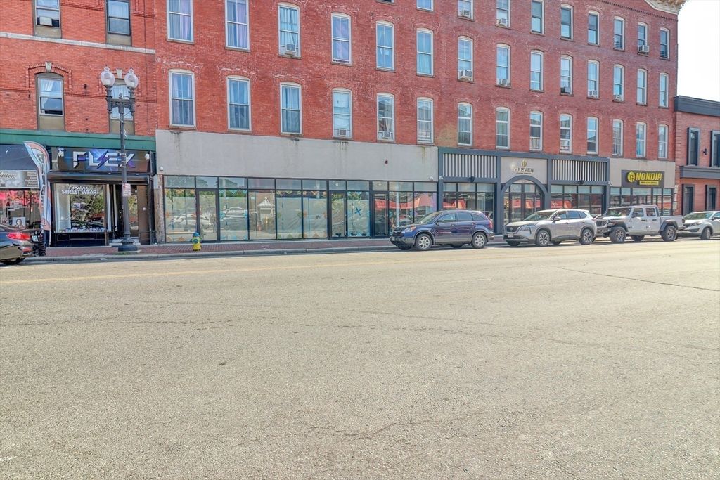 Exterior, Facade, Brick Facade, Condo Building