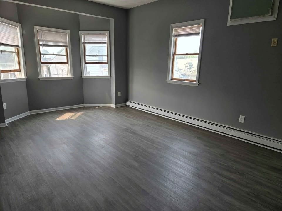 Empty room, Interior, Wood Texture Flooring