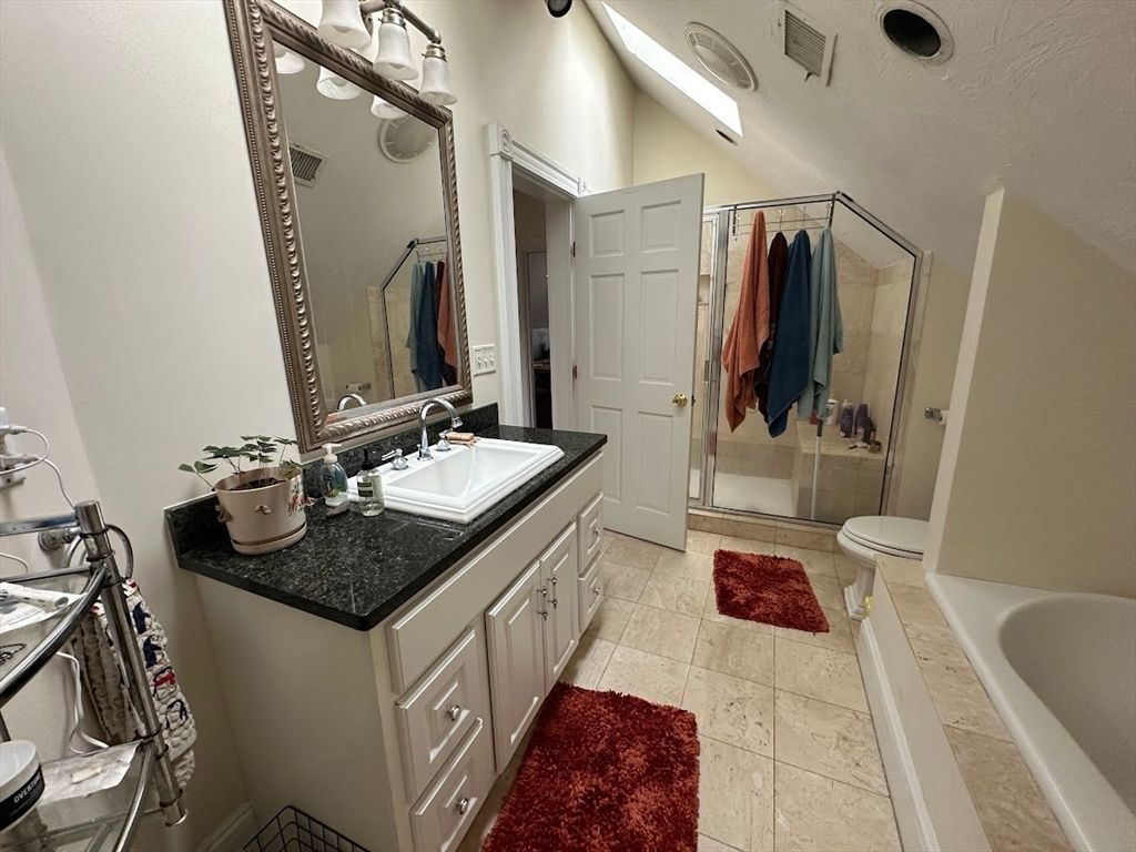 Bathroom, Dual Sink Vanities, Glass Shower, Interior