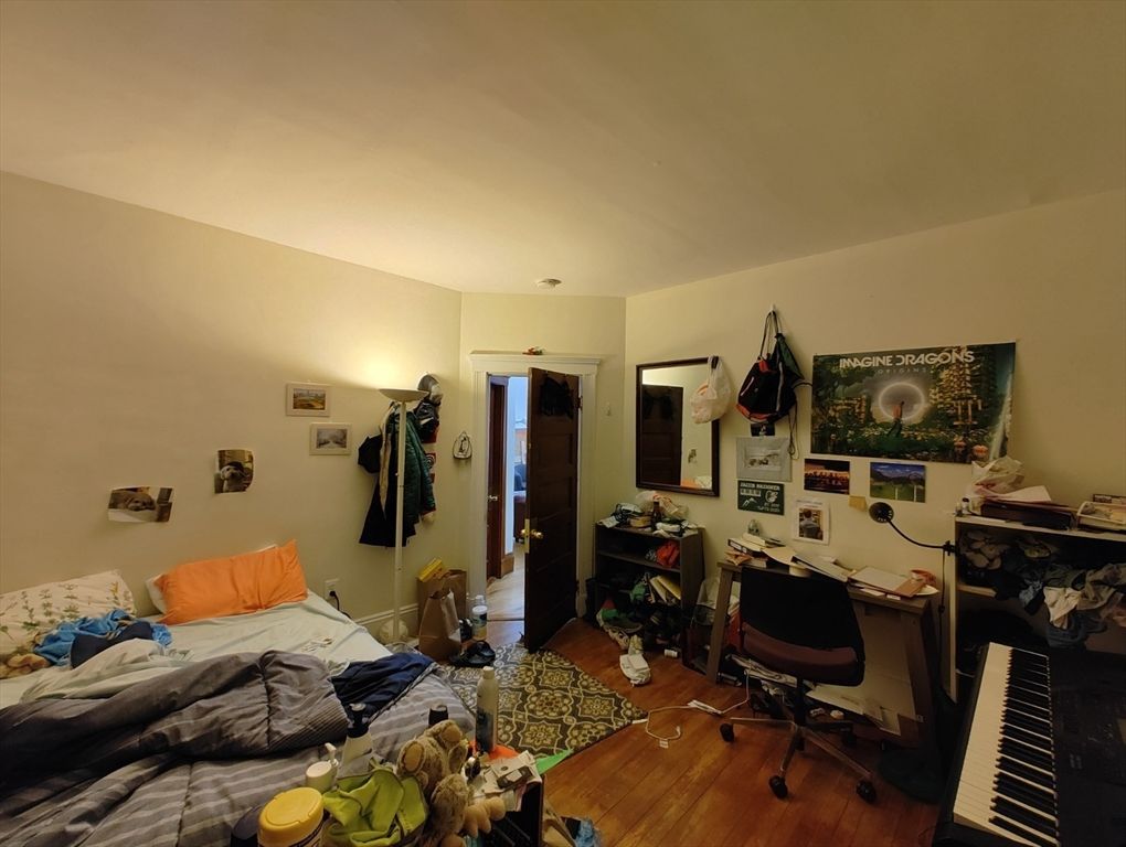 Home Office, Interior, Piano, Wood Texture Flooring