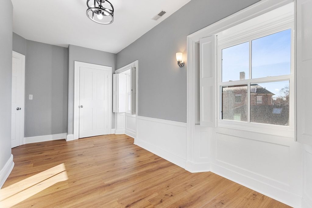 Empty room, Interior, Wood Texture Flooring