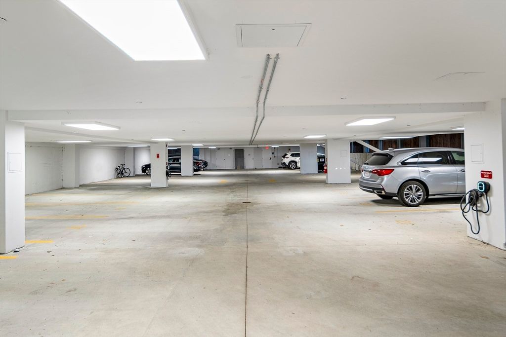 Garage, Interior, Recessed Lighting