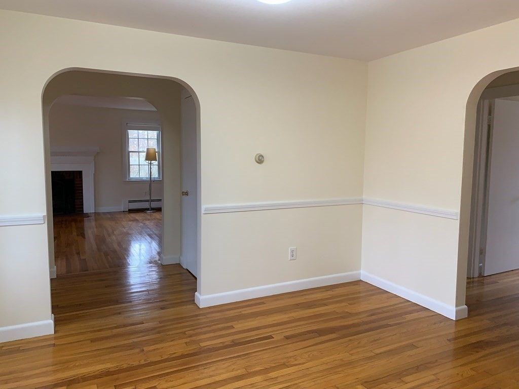 Empty room, Fireplace, Interior, Wood Texture Flooring