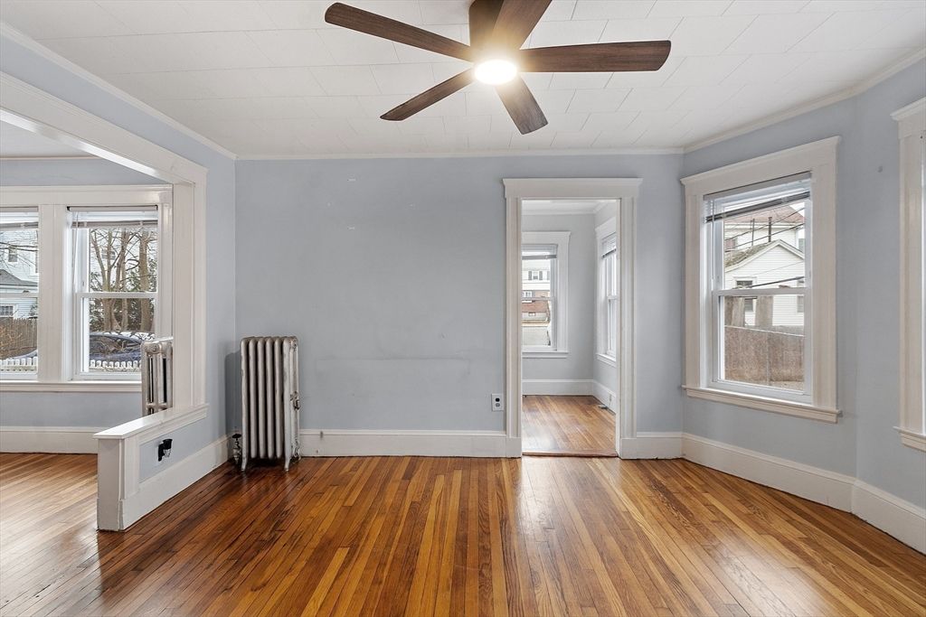Empty room, Interior, Wood Texture Flooring