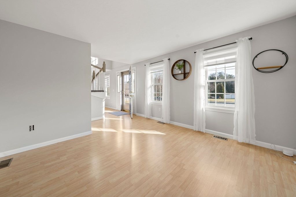 Empty room, Interior, Wood Texture Flooring