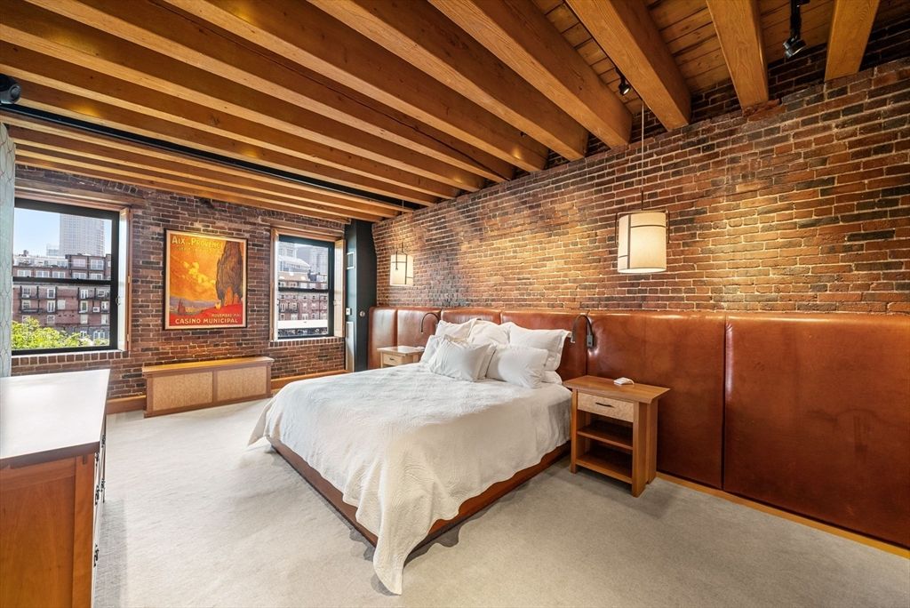 Bedroom, Interior, Stone Walls, Wooden Beams, Wooden Ceilings