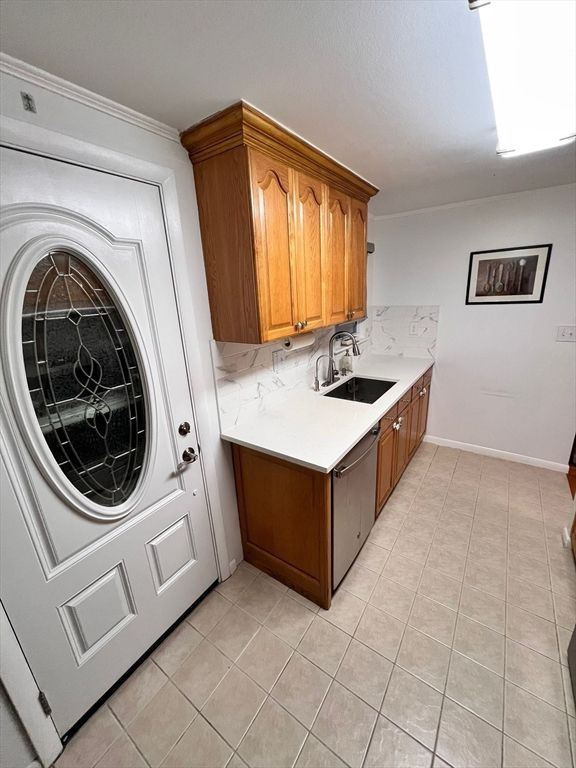 Interior, Kitchen, Marble Walls