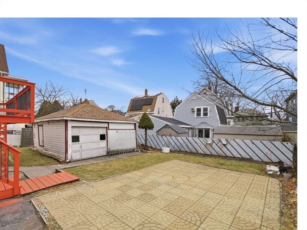 Backyard, Detached Garage, Exterior, Solar Panels