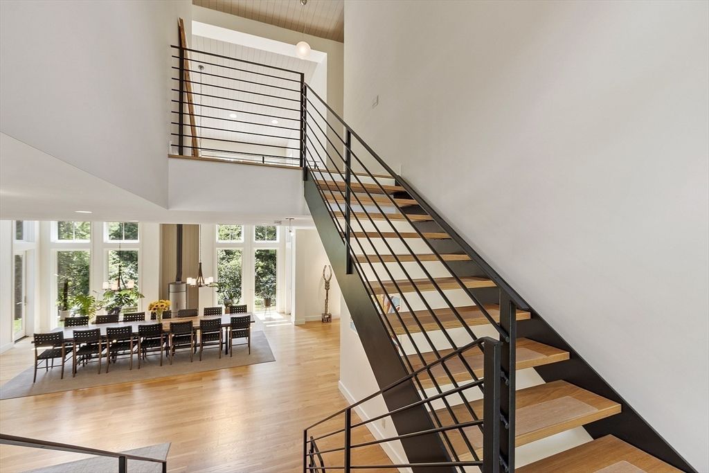 Dining room, Interior, Wood Texture Flooring