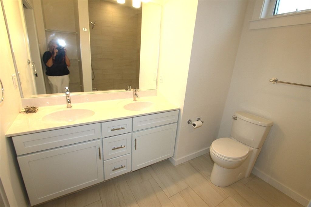 Bathroom, Dual Sink Vanities, Interior, Wood Texture Flooring