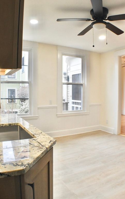 Interior, Recessed Lighting, Wood Texture Flooring