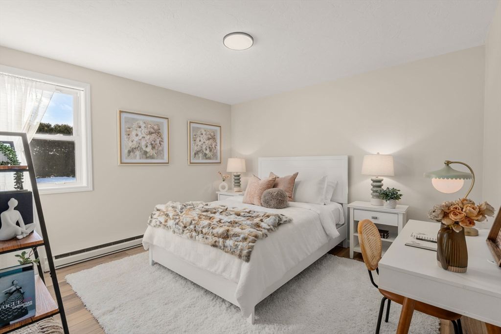 Bedroom, Home Office, Interior, Wood Texture Flooring