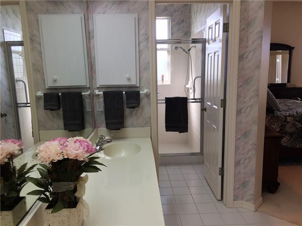 Bathroom, Dual Sink Vanities, Interior, Marble Walls