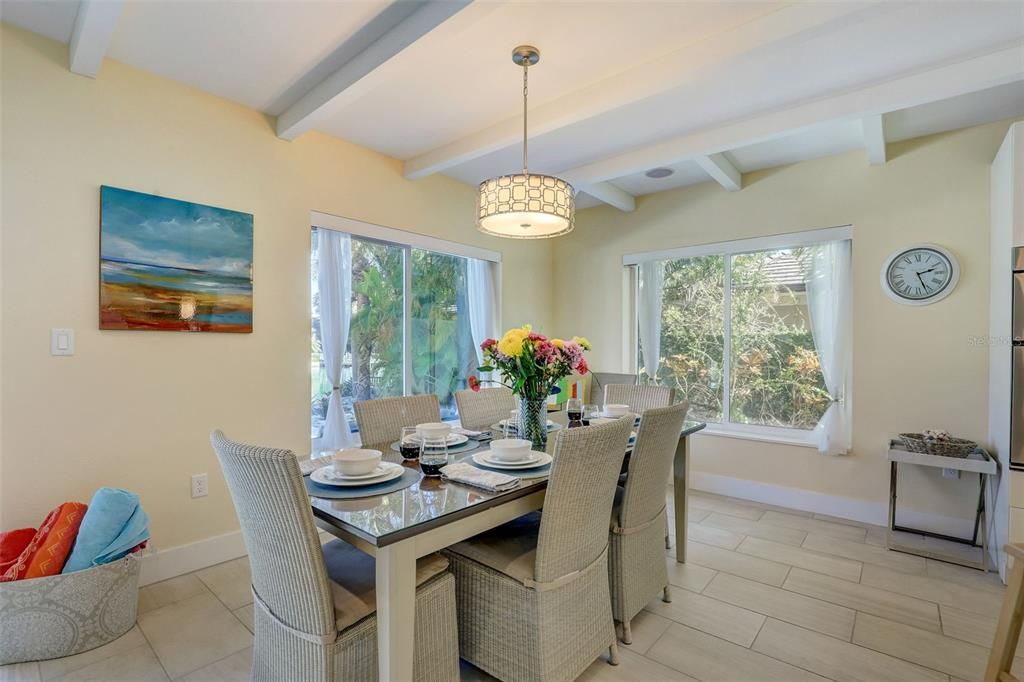 Dining room, Interior, Pendant Lights