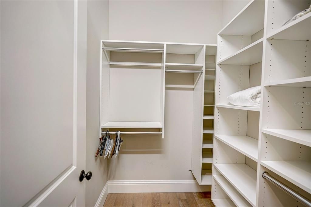 Interior, Walk-in Closets, Wood Texture Flooring