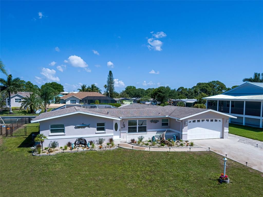 Attached, Backyard, Detached Garage, Exterior, Facade, Ranch