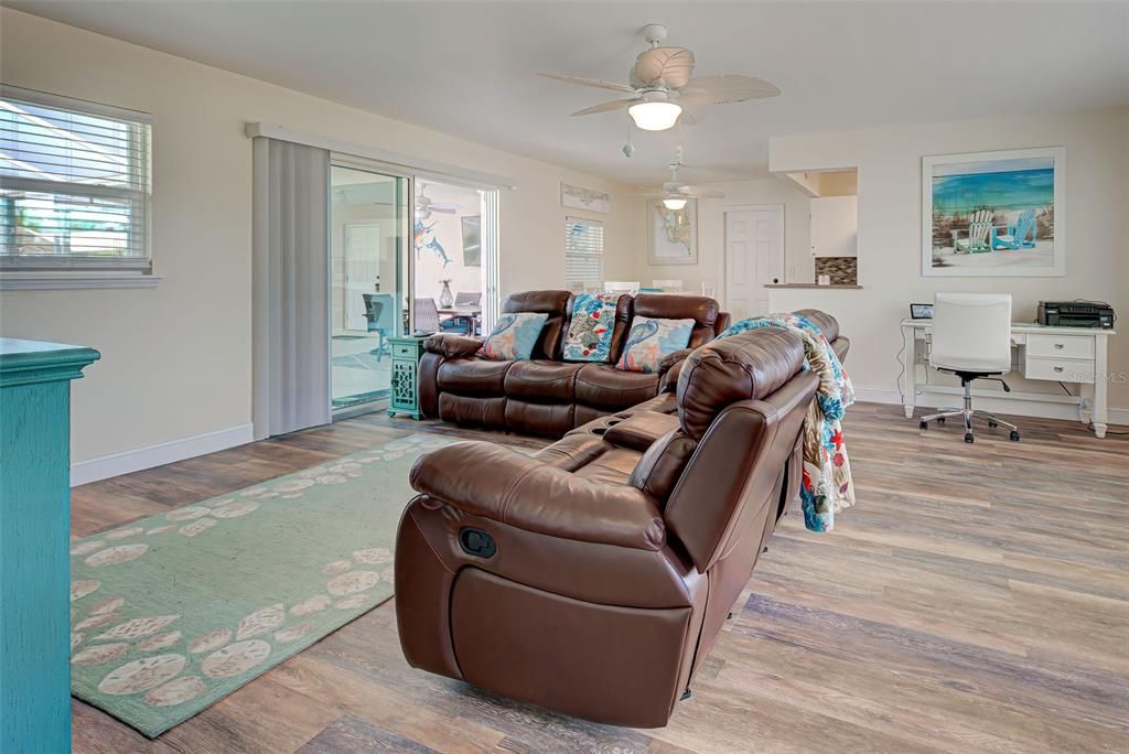 Home Office, Interior, Living room, Wood Texture Flooring