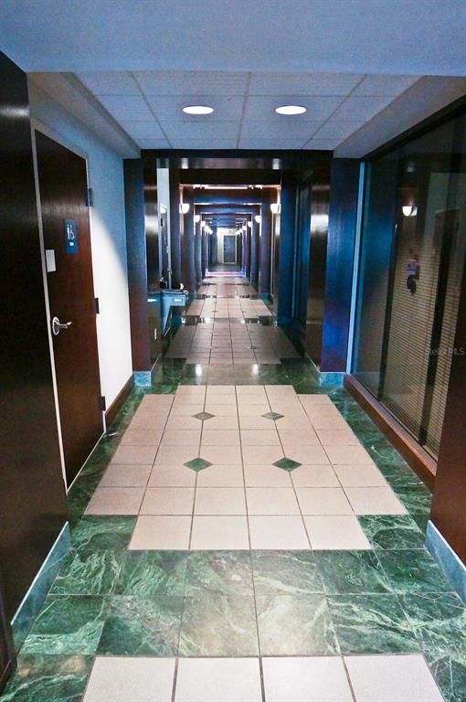 Elevator, Interior, Recessed Lighting