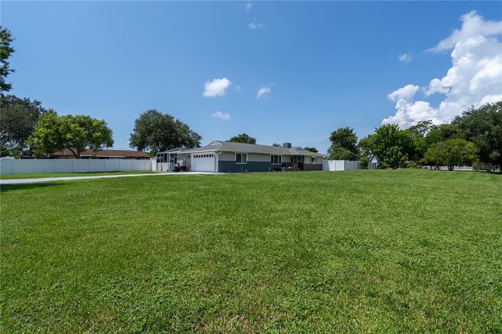Backyard, Exterior