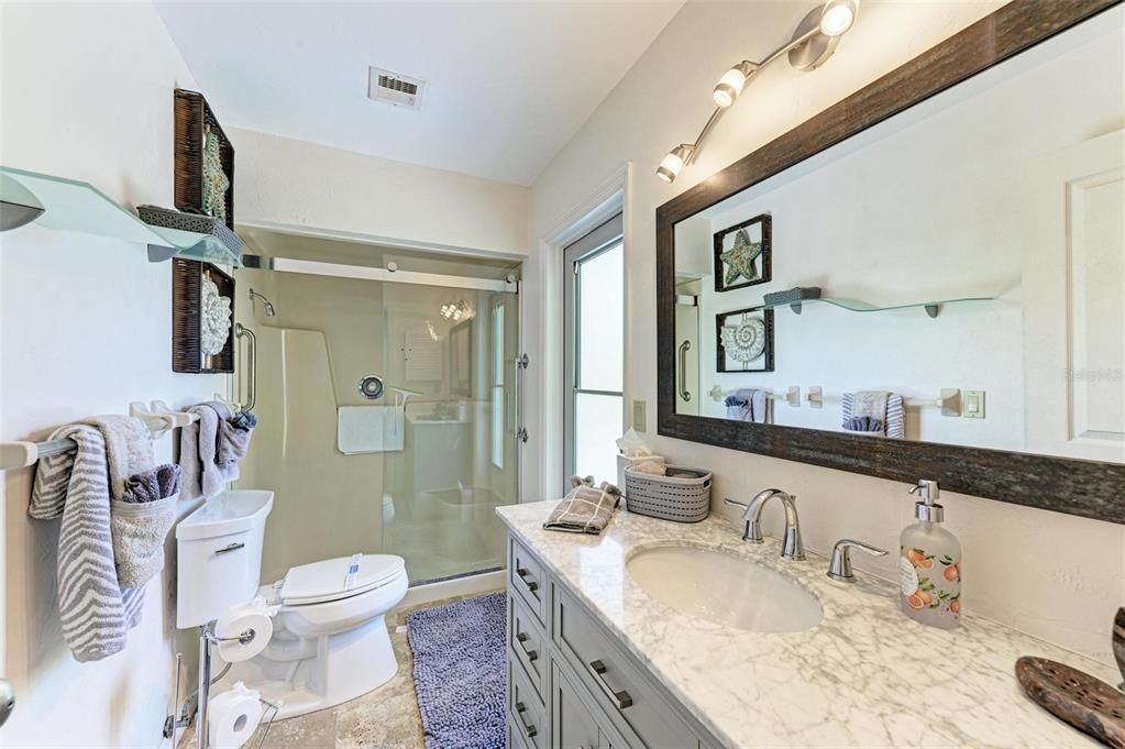 Bathroom, Glass Shower, Interior