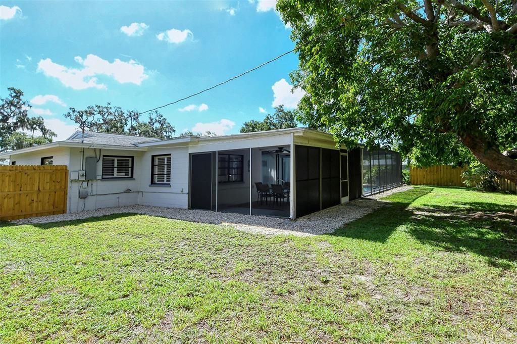 Backyard, Exterior