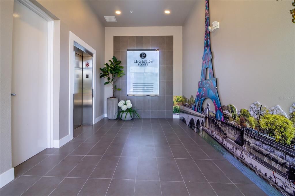Elevator, Interior, Recessed Lighting